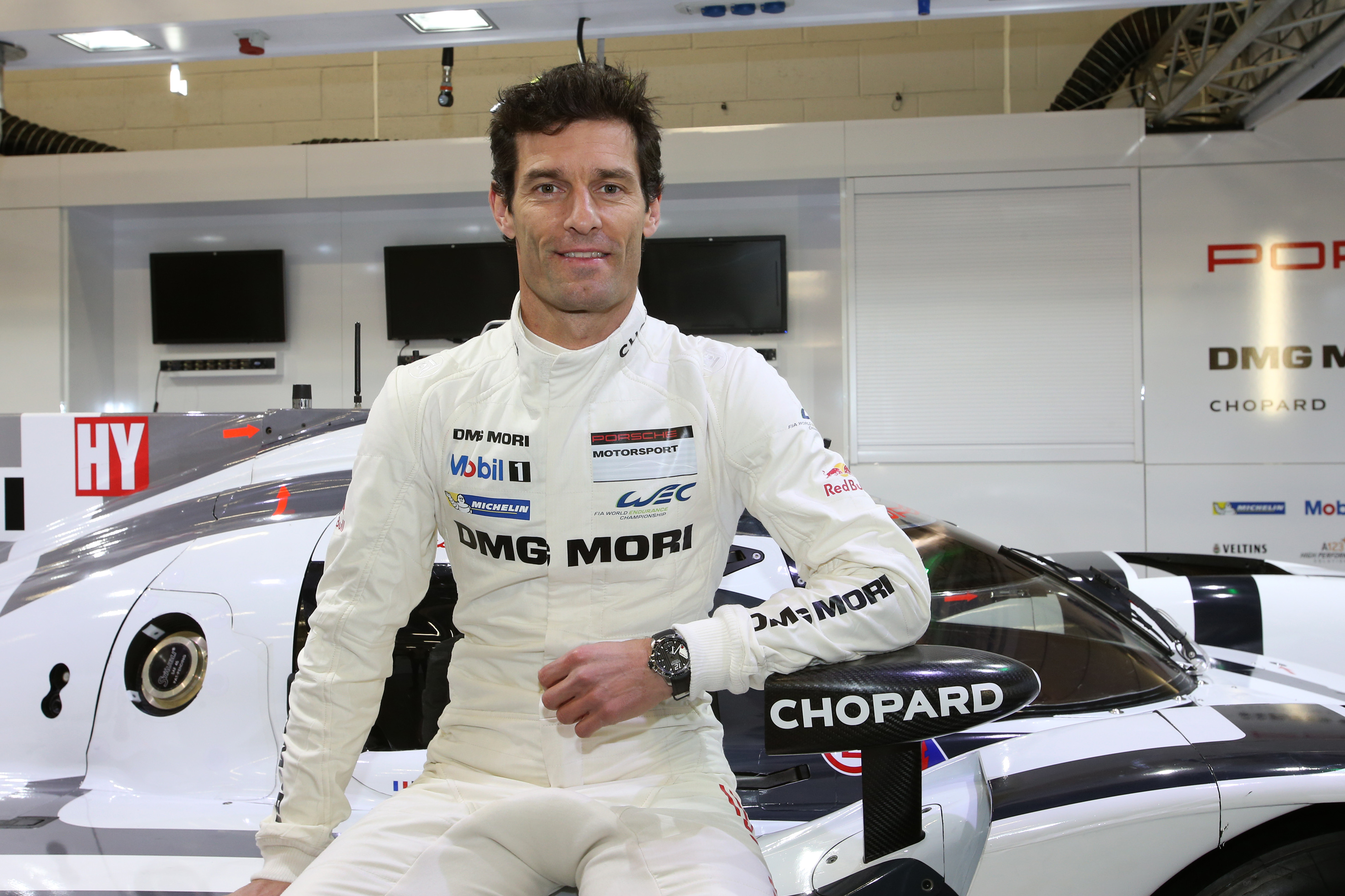 Mark Webber - Porsche Motorsport Driver and Chopard ambassador