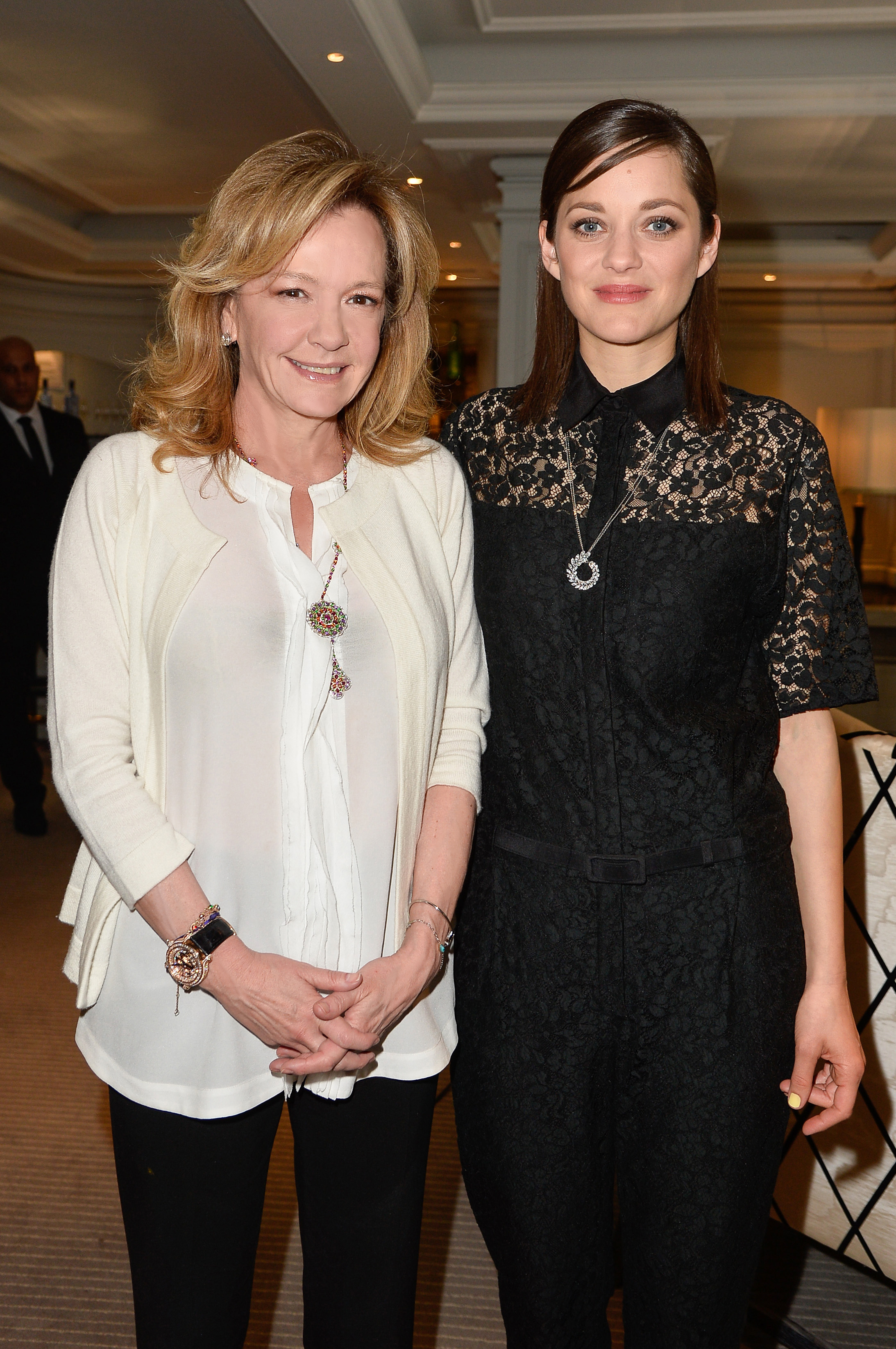 3. Caroline Scheufele and Marion Cotillard