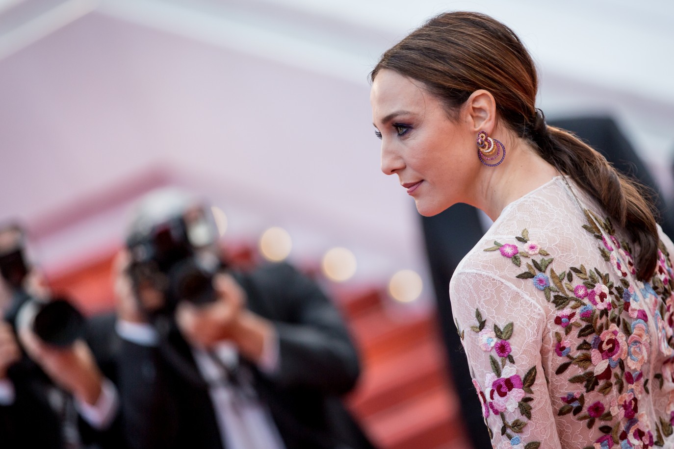 Montée des marches du film "Money Monster" lors du 69ème Festival International du Film de Cannes