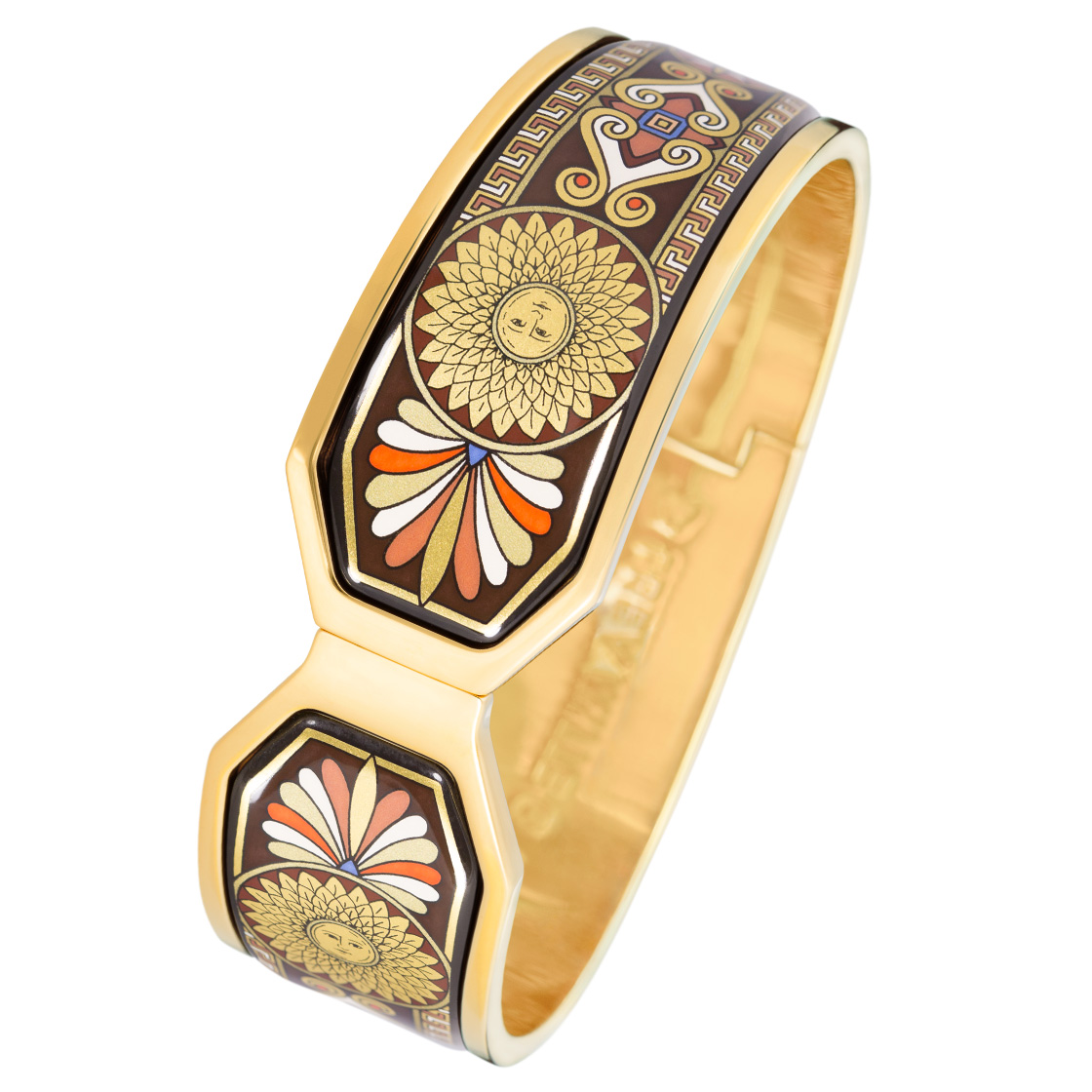 freywille_greco_roman_sun_terra_clasp_bangle_contessa