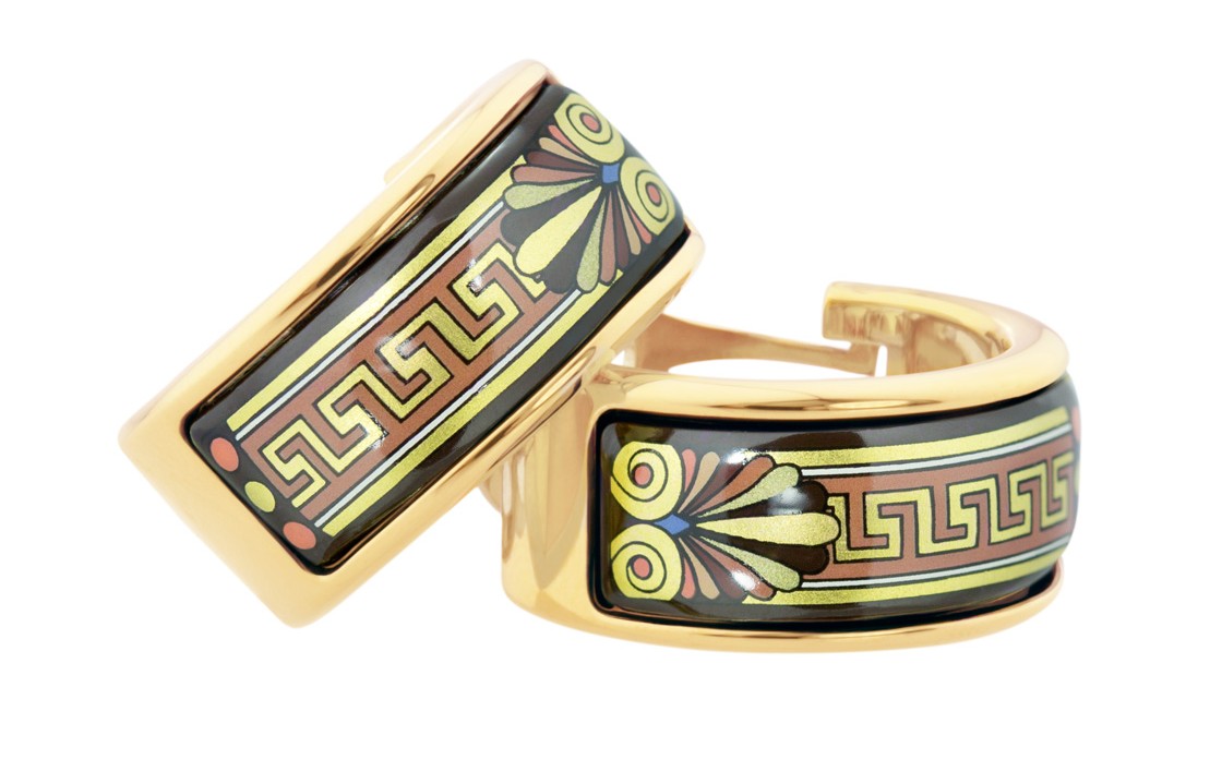 freywille_greco_roman_sun_terra_earrings_mini_creoles