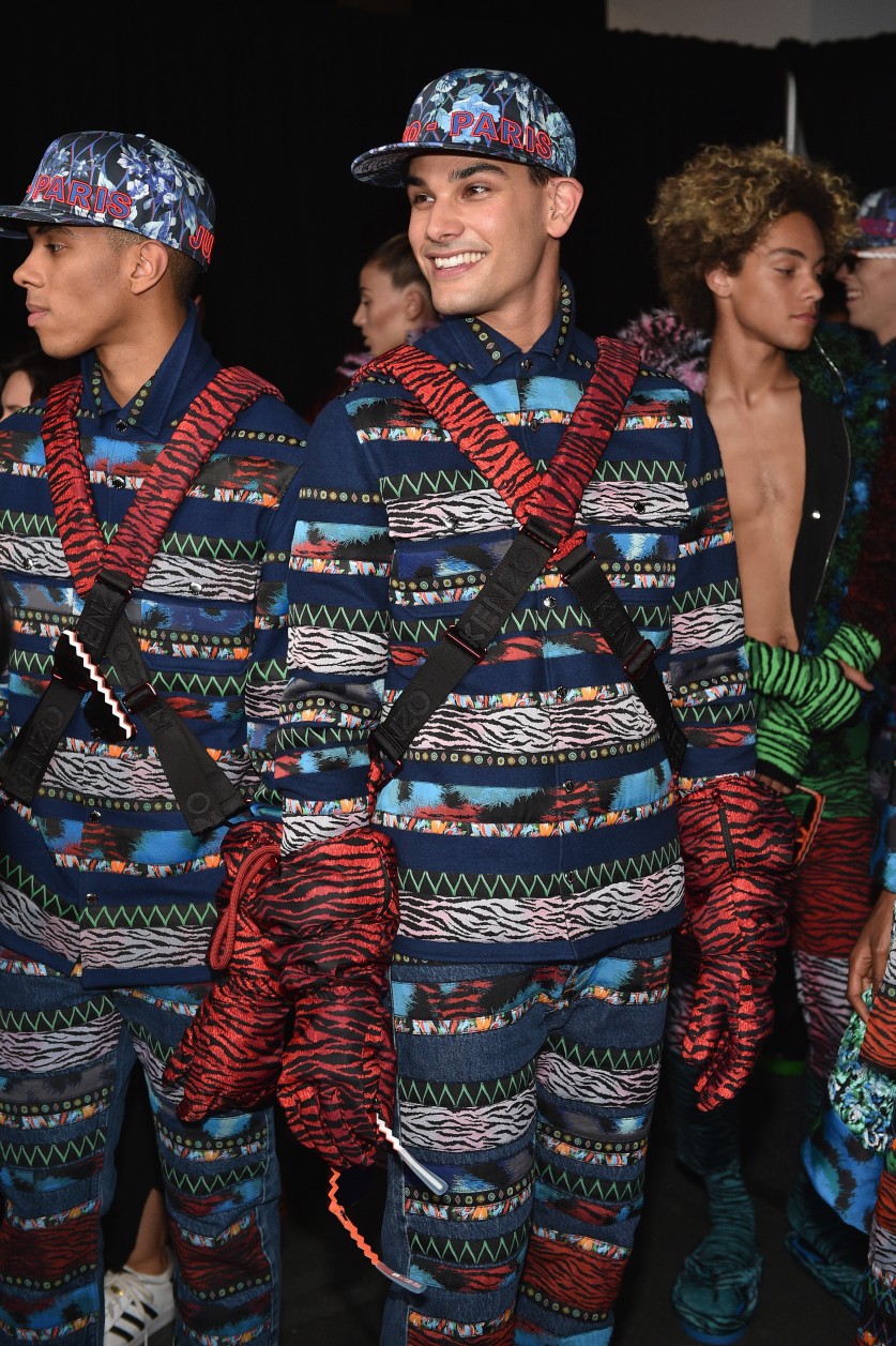 KENZO x H&M Launch Event Directed By Jean-Paul Goude' - Backstage