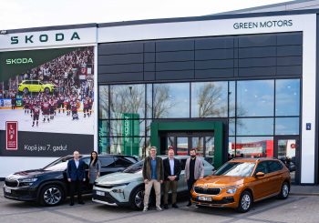 Škoda Latvija уже седьмой год поддерживает Латвийскую федерацию хоккея на пути к победам
