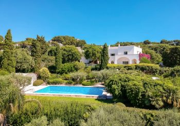 Выставлена на продажу великолепная вилла с панорамным видом на 360°, окруженная ботаническим парком