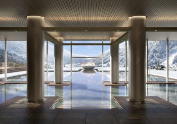 Завершается строительство нового курорта в Италии Lefay Resort & SPA Dolomiti,