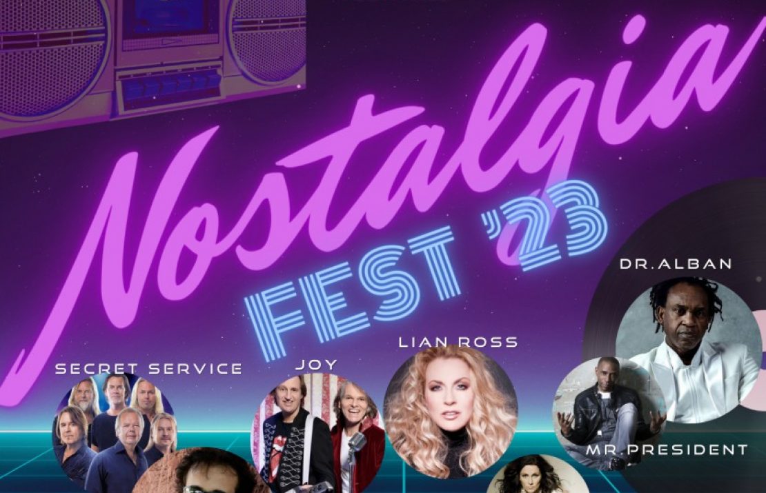 В Риге пройдет Международный фестиваль популярной музыки NOSTALGIA FEST ’23