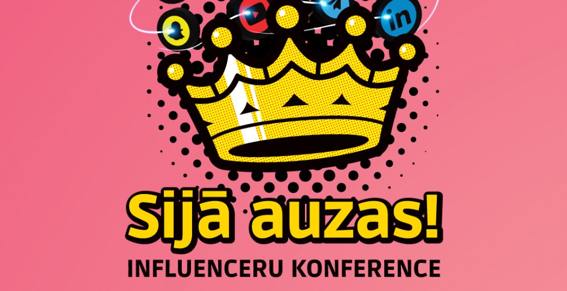 Конференция инфлюенсеров “Sijā auzas!” на Кипсале 7 октября