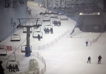 Самые необычные места для занятий зимними видами спорта