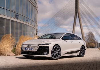 Экстравагантный и динамичный Audi A6 Sportback e-tron в Латвии