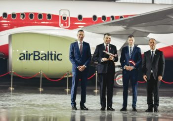 airBaltic преподнес Латвии подарок к ее столетию