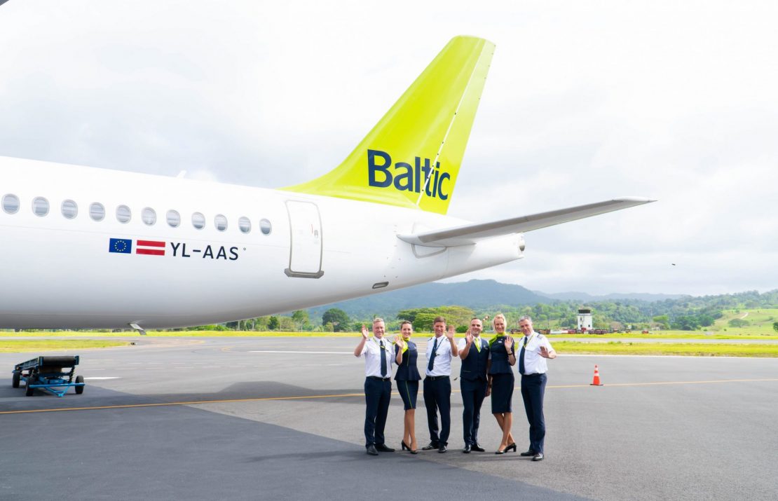 airBaltic завершает турне Airbus A220 по Тихоокеанскому региону