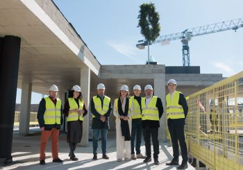 Торжественное празднование завершения каркаса жилого комплекса «Heart of Hanza»