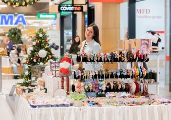 В т/ц «Domina Shopping» открыта самая большая рождественская ярмарка в Латвии