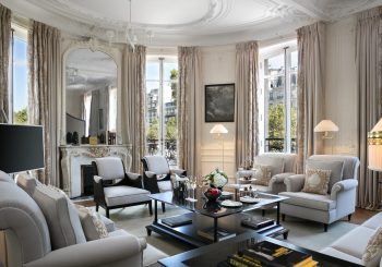 Hôtel Barrière Le Fouquet’s Paris представляет новые сьюты с видом  на Елисейские поля