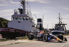 Red Bull Showrun впервые пройдет в Риге: болид Формулы-1 уже можно увидеть в AKROPOLE Alfa