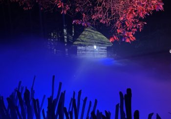 «Тропа духов» в Этнографическом музее Риги: вечерний маршрут между светом и тьмой