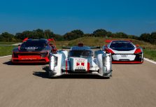 Audi Sport встречается с электрическими прототипами на гоночной трассе