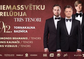 «Три тенора» откроют серию концертов «Рождественская прелюдия» Инессы Галанте