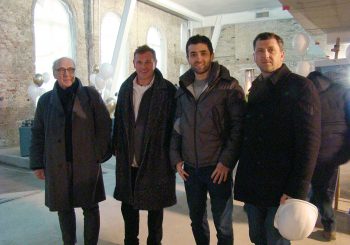 Проект девелоперской компании R.EVOLUTION – жилой квартал Lofts&Rosegold отмечает праздник стропил.