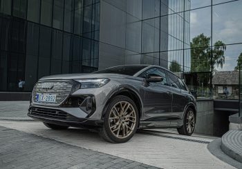 Audi Q4 e-tron теперь и в Латвии