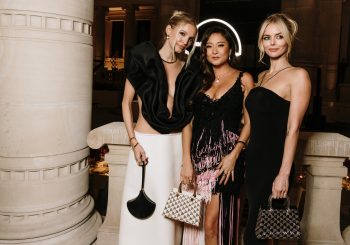 BVLGARI: Наталья Водянова, Адриана Лима на презентации аксессуаров в Париже