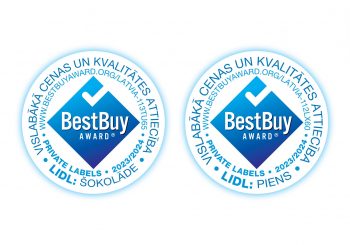 Молоко и шоколад торговых марок Lidl признаны лучшими в Латвии