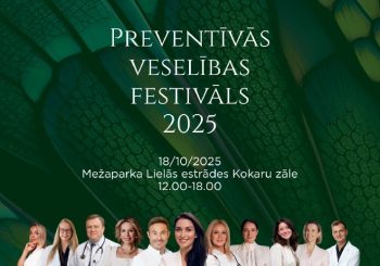Фестиваль превентивной медицины и устойчивого здоровья возвращается в Ригу с тройным размахом