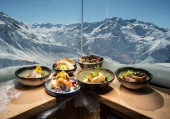 The Chedi Andermatt, Швейцария. Высокая кухня под облаками