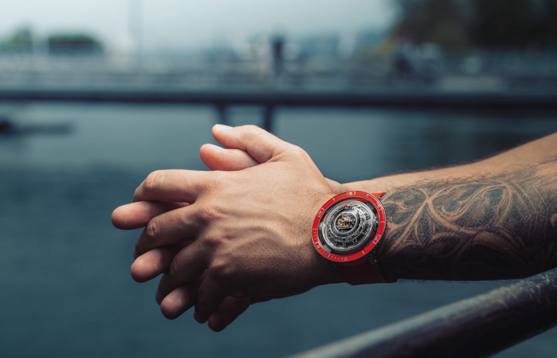 MB&F HM7 Aquapod. Красный как новый уровень совершенства