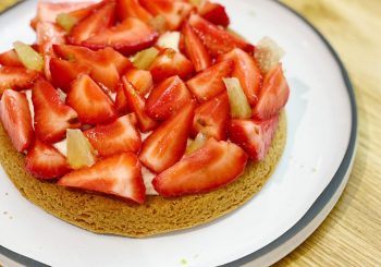 Рецепт клубнично-лаймовой тарталетки от Николя Пасьелло