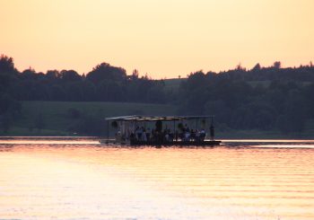 Латвия. Изысканный ужин на озере или  Dinner on the lake