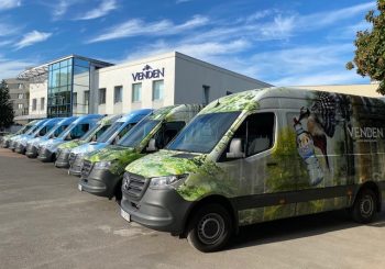 Domenikss передает 17 грузовых фургонов Mercedes-Benz Sprinter предприятию VENDEN