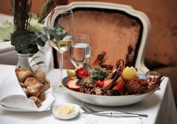 Grand Palace Hotel Riga. Искусство составлять меню