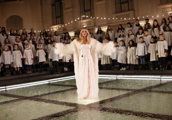 Loboda. Масштабные съемки в Рождество в Латвии