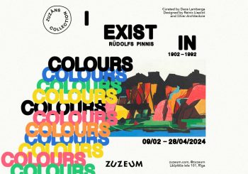 В рижском арт-центре Zuzeum откроется выставка Рудолфcа Пинниса «Я живу в цвете»
