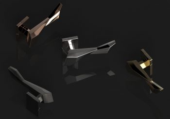 Il Bronzetto EDGE: скульптурная дверная ручка для современных интерьеров