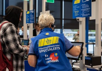 В Lidl открываются первые кассы самообслуживания