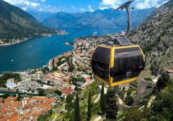 Новая канатная дорога в Черногории