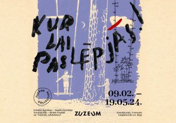 В рижском арт-центре Zuzeum — новая выставка «Куда бы спрятаться!»