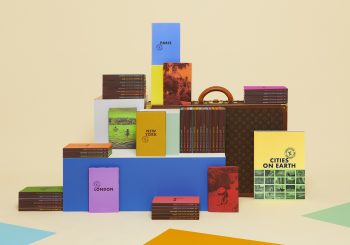 Книжный pop-up бутик Louis Vuitton в отеле Brach Paris