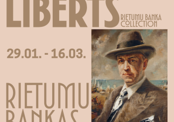 В галерее Rietumu Banka открыта выставка картин Лудольфа Либерта