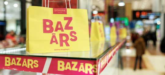 В Domina Shopping пройдет трехдневный Bazārs: скидки до 80%