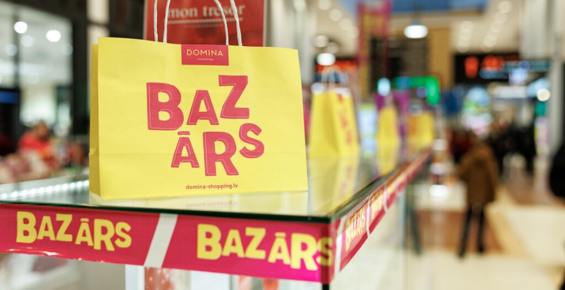 В Domina Shopping пройдет трехдневный Bazārs: скидки до 80%