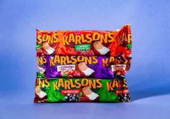 У мороженого “Karlsons” – новый клюквенный вкус и визуальная идентичность