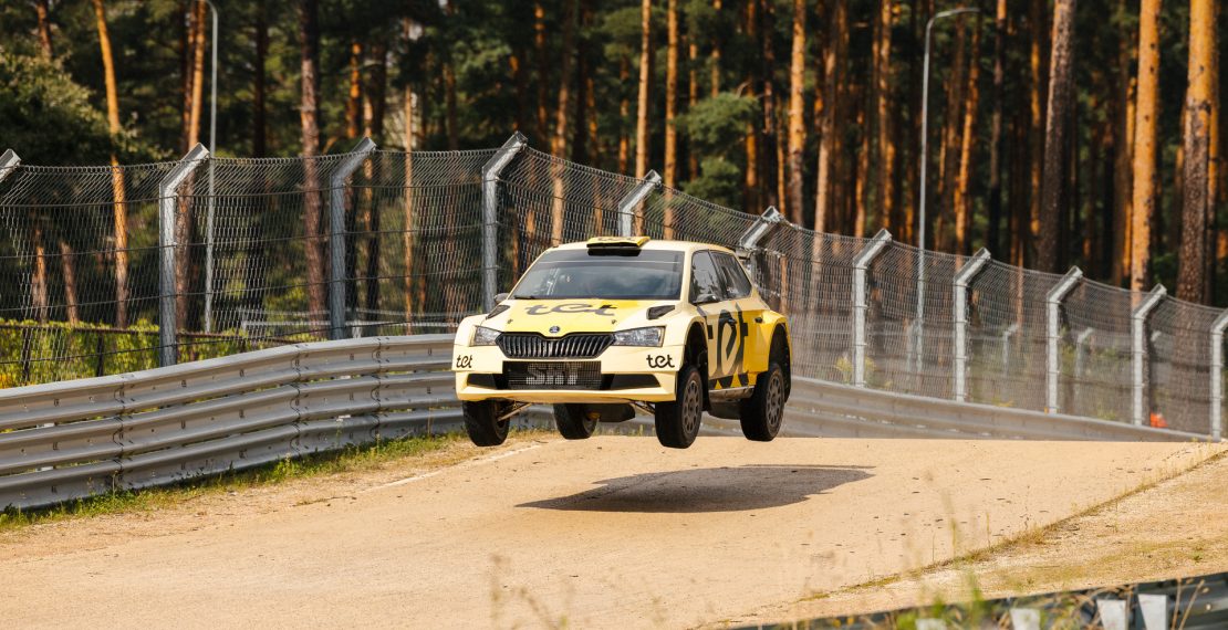Мартиньш Сескс привезет в центр Риги свой раллийный автомобиль WRC