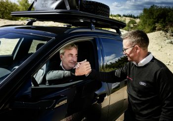 Audi представляет первую серийную модель, вдохновленную мировым ралли-рейдом, — Q8 e-tron edition Dakar