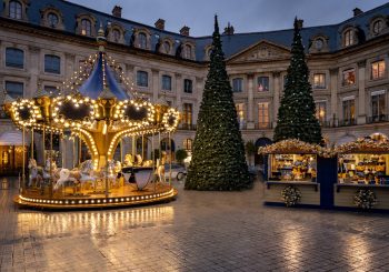 Ritz Paris приглашает посетить рождественское шале на Вандомской площади и праздничные гастрономические ужины