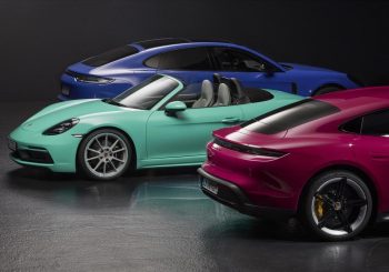 Исторические цвета возвращаются во всех моделях Porsche
