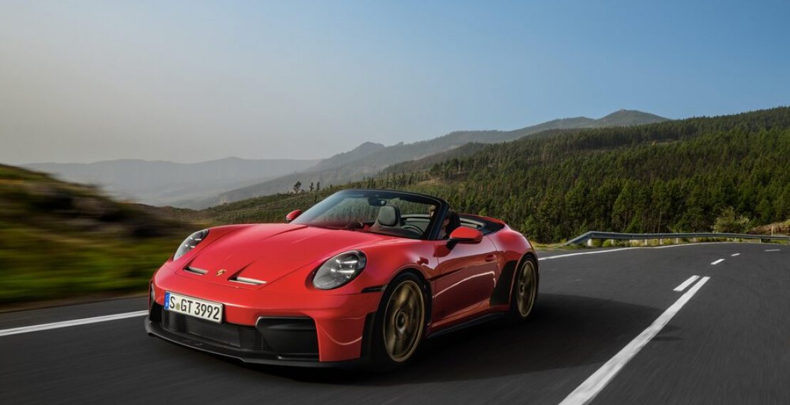 Porsche представил 911 GT3 S/C — первый GT3 с полностью автоматическим мягким верхом