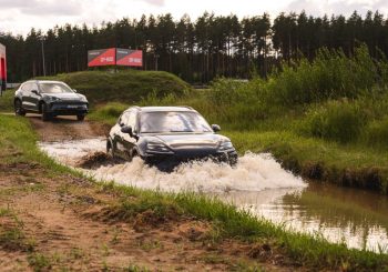 Новый Porsche Cayenne Coupé Electric впервые представлен в Латвии